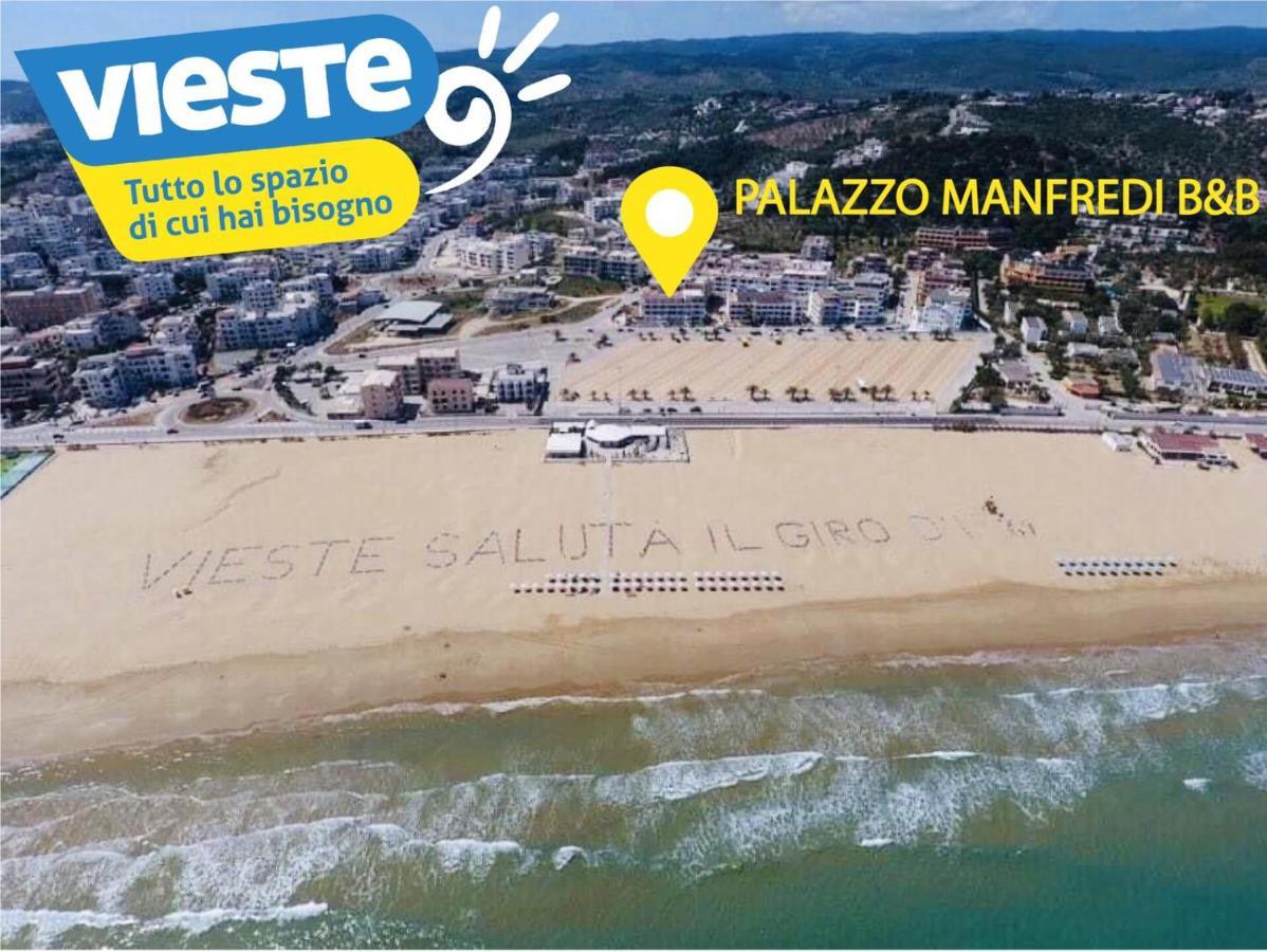 B&B Palazzo Manfredi Vieste, Fronte Mare Con Parcheggio Экстерьер фото